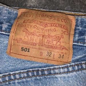 501 vintage Levi’s